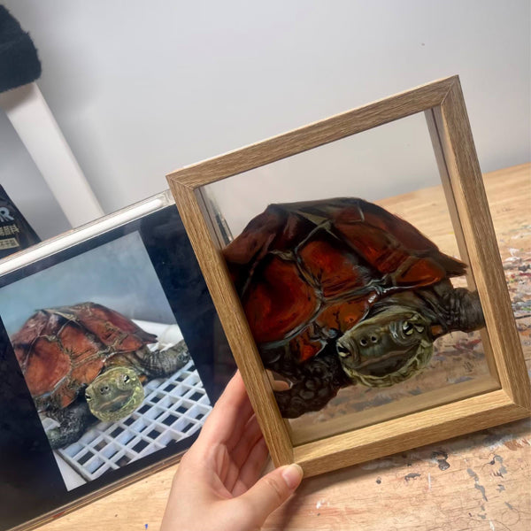 Custom Translucent Pet Portrait