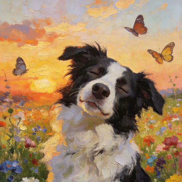 Pet Oil Painting Portrait – Custom Artwork Made from Your Photos