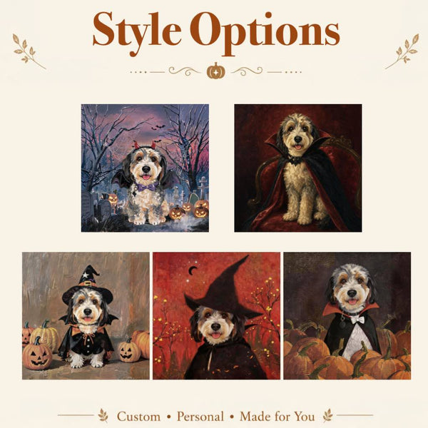 Custom Pet Portrait - Halloween Special