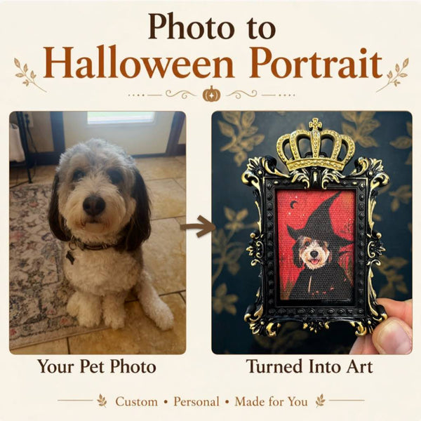 Custom Pet Portrait - Halloween Special