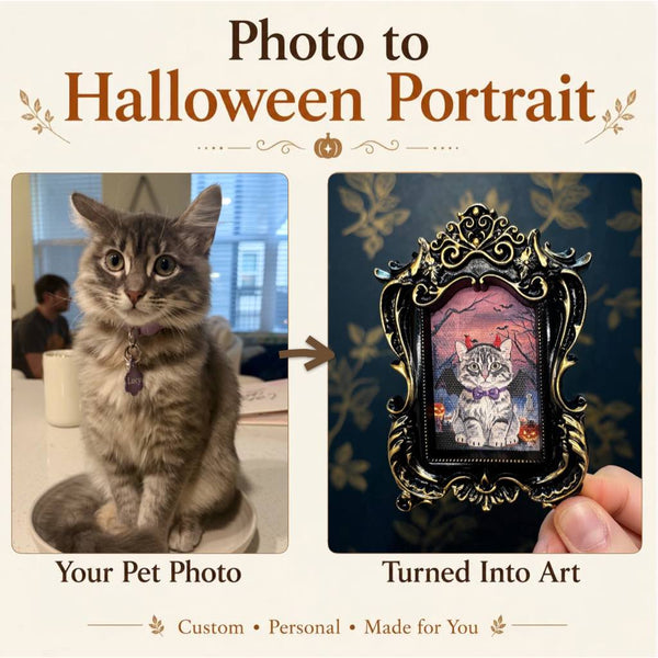 Custom Pet Portrait - Halloween Special