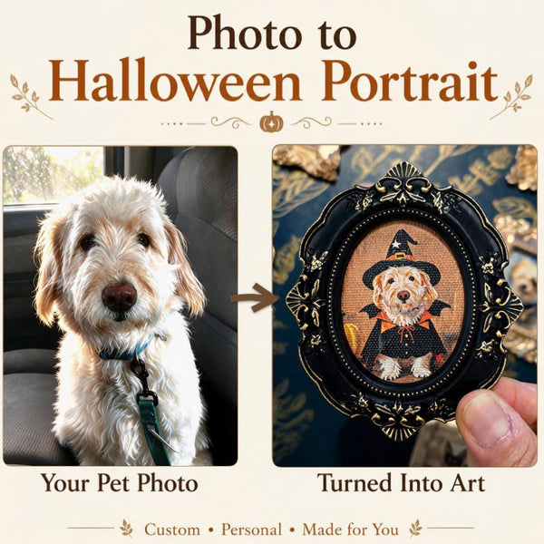 Custom Pet Portrait - Halloween Special