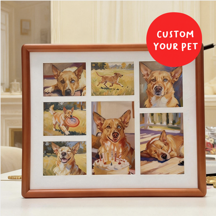 Pet Cherished Memory Portrait by Pawmory