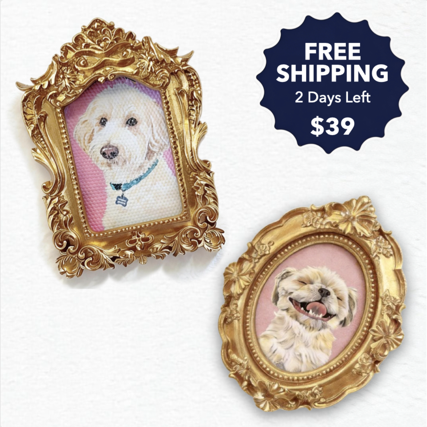 Master Design Pet Portrait for One Pet