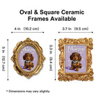 Custom Hand-Drawn Cartoon Pet Portrait-Disney-Style