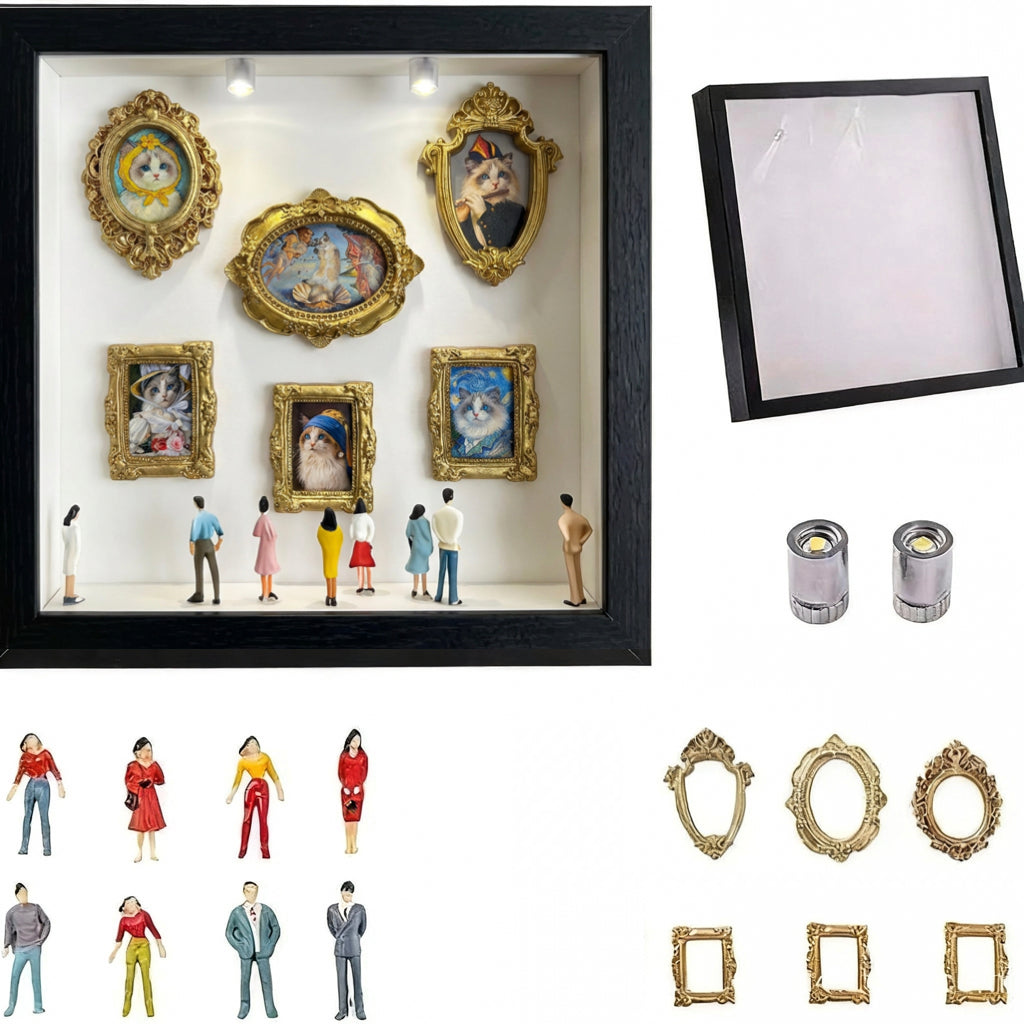 Grand Gallery Series: Personalized Pet Portraiture in Miniature