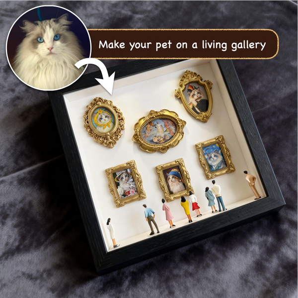 Grand Gallery Series – Miniature Custom Pet Portraits