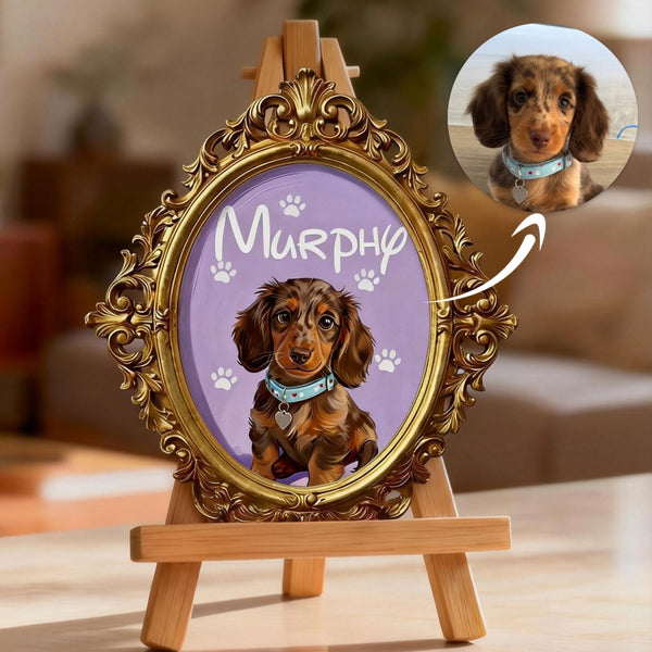 Custom Mini Pet Portrait Painting - Cartoon Style