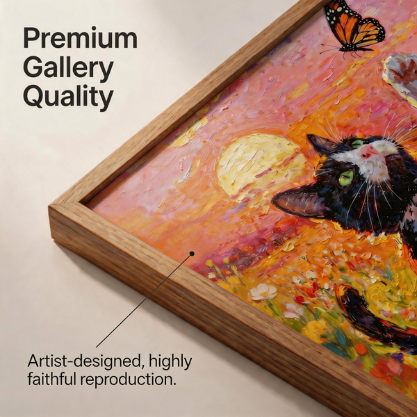 Pet Oil Painting Portrait – Custom Artwork Made from Your Photos