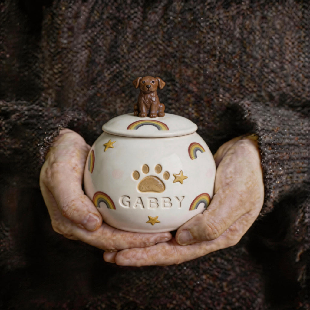 Handmade Custom Ceramic Pet Urn