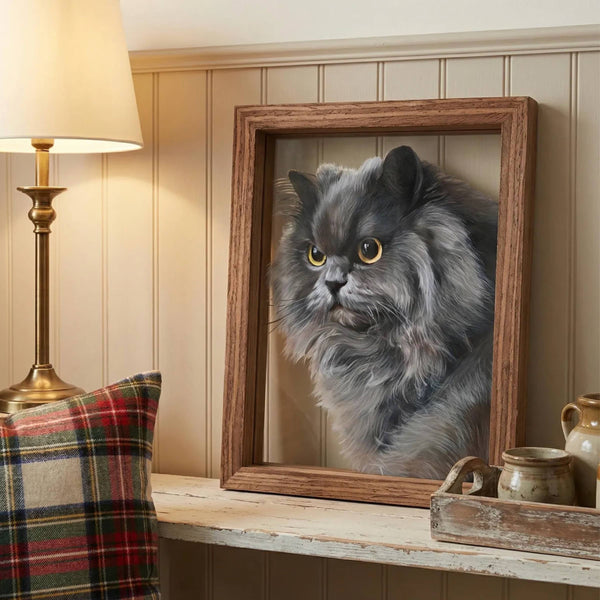 Custom Translucent Pet Portrait