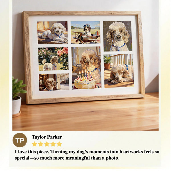 Pet Cherished Memory Portrait