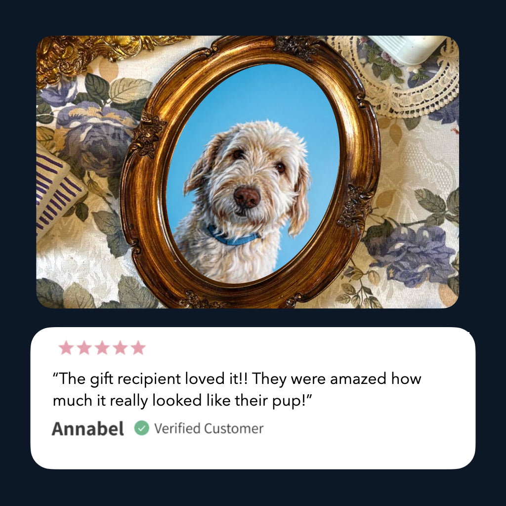 Custom Pet Portrait-Medium Size
