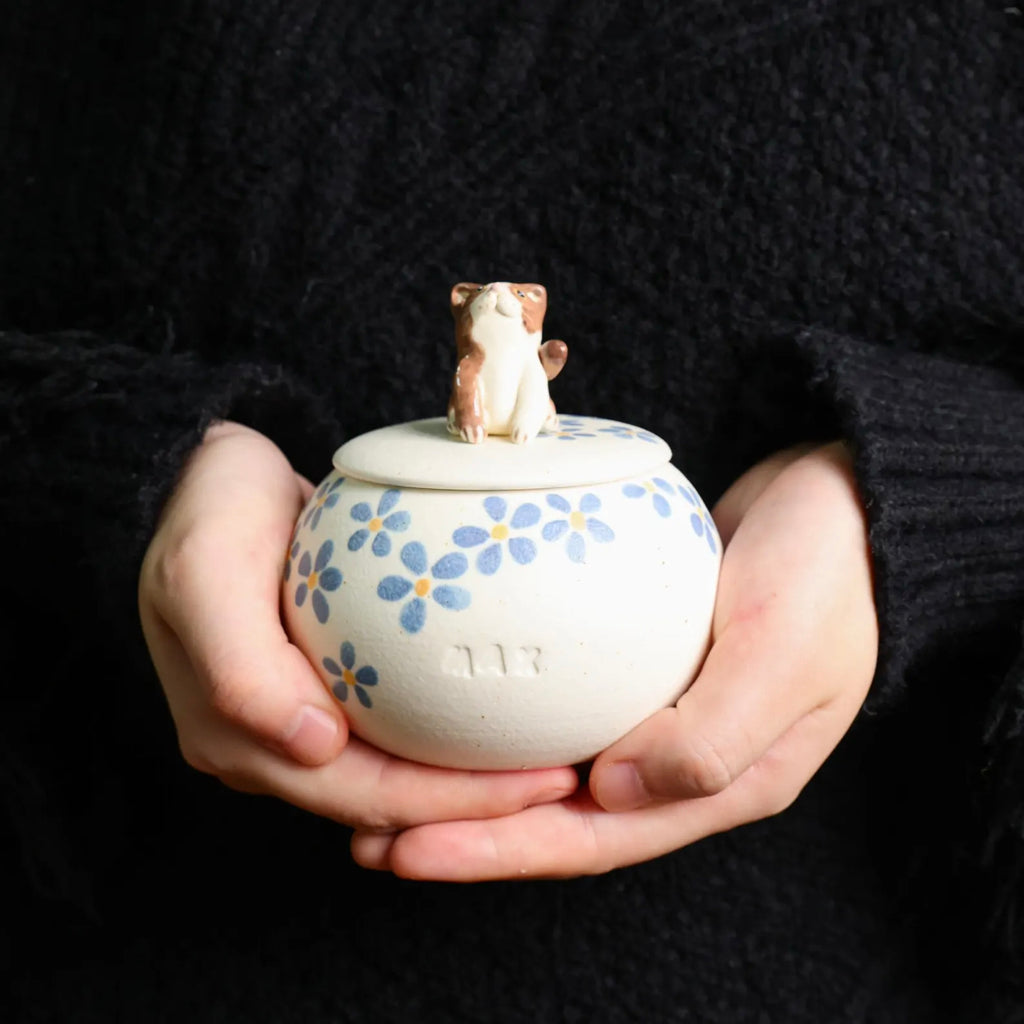 Handmade Custom Ceramic Pet Urn