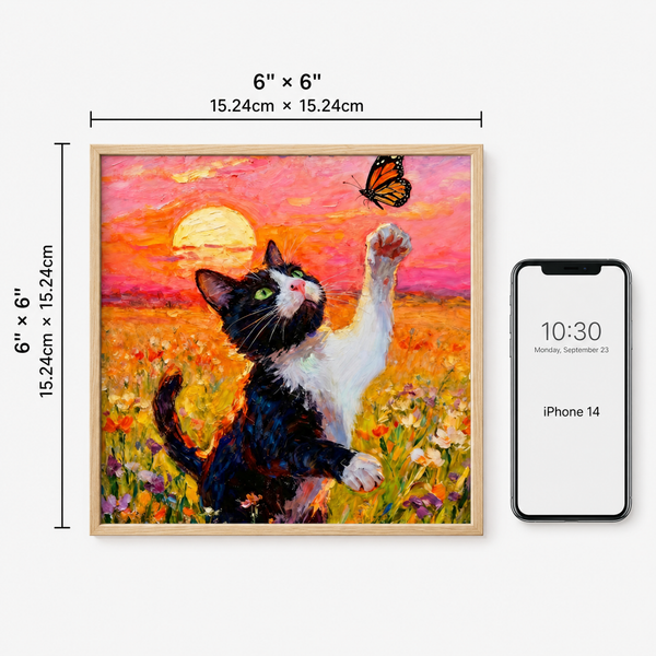 Pet Oil Painting Portrait – Custom Artwork Made from Your Photos