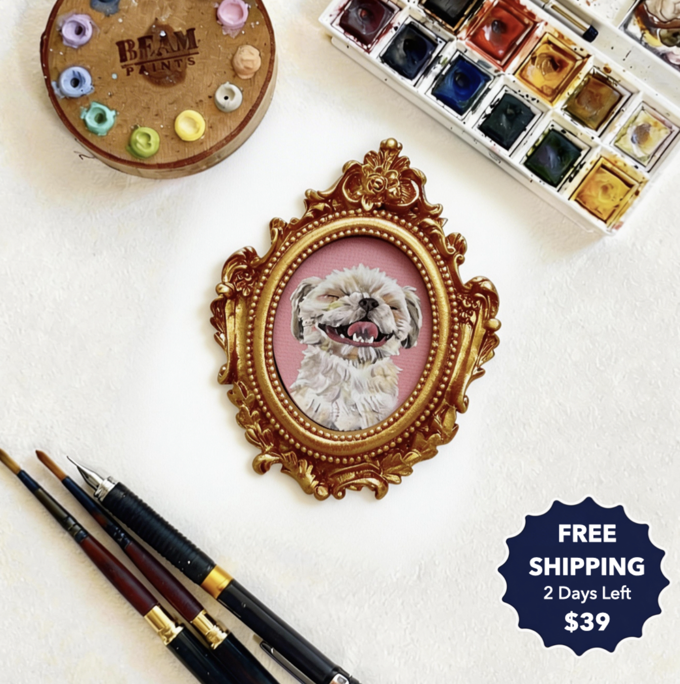 Master Design Pet Portrait - Fans Only Michelle pavlico