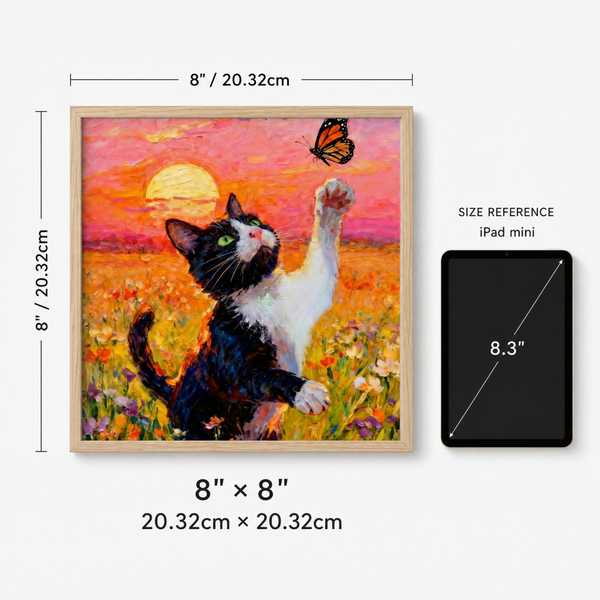 Pet Oil Painting Portrait – Custom Artwork Made from Your Photos