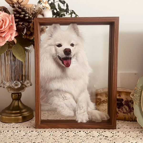 Custom Translucent Pet Portrait
