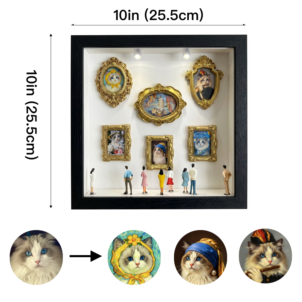 Grand Gallery Series: Personalized Pet Portraiture in Miniature