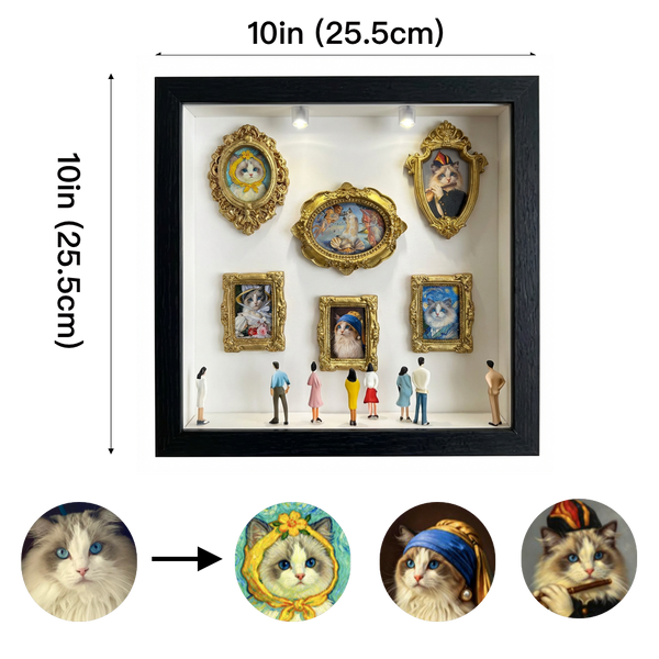 Grand Gallery Series – Miniature Custom Pet Portraits