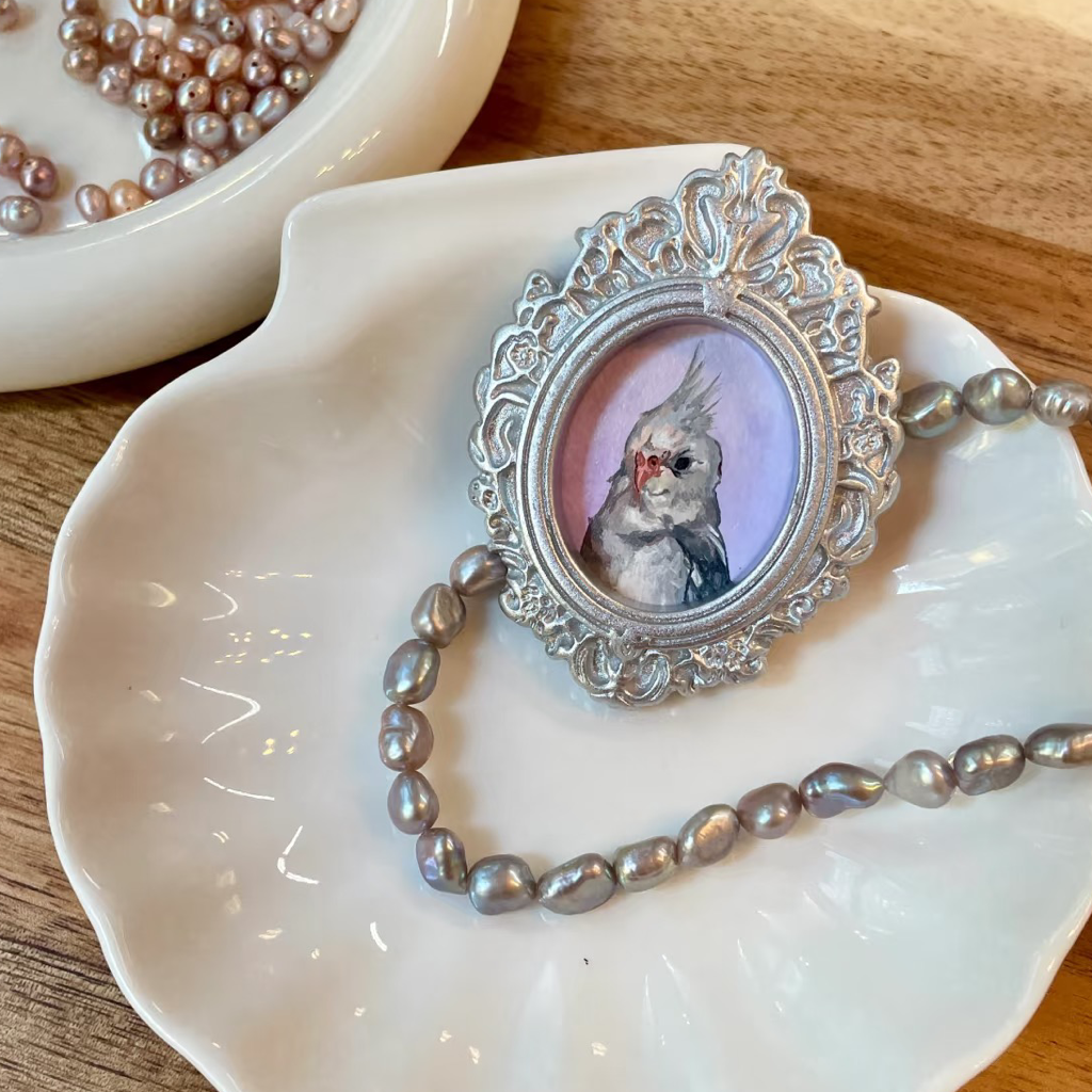 Individuelles, einzigartiges Haustierportrait | Vintage-Stil & personalisierter Hintergrund
