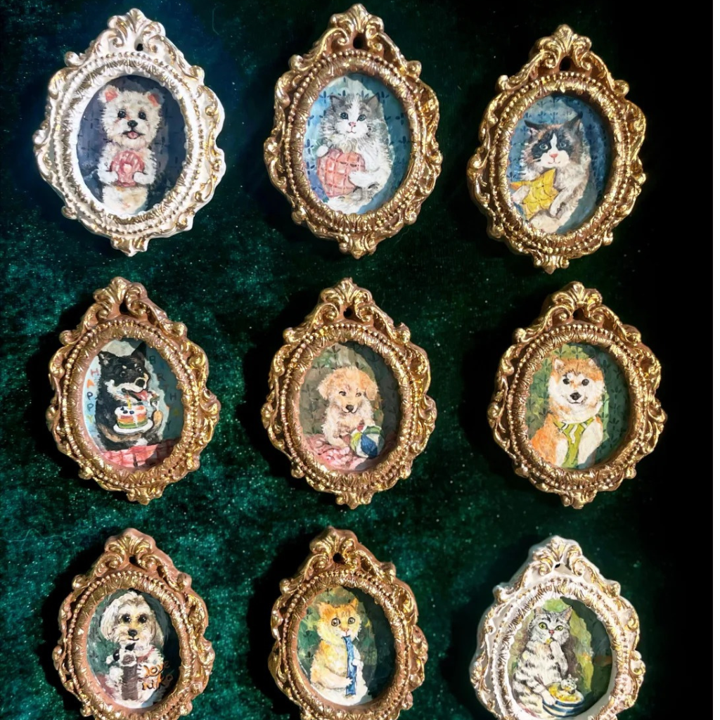 Vintage-Style Pet Portrait – Custom Ceramic Tile | Creator Exclusive image 4