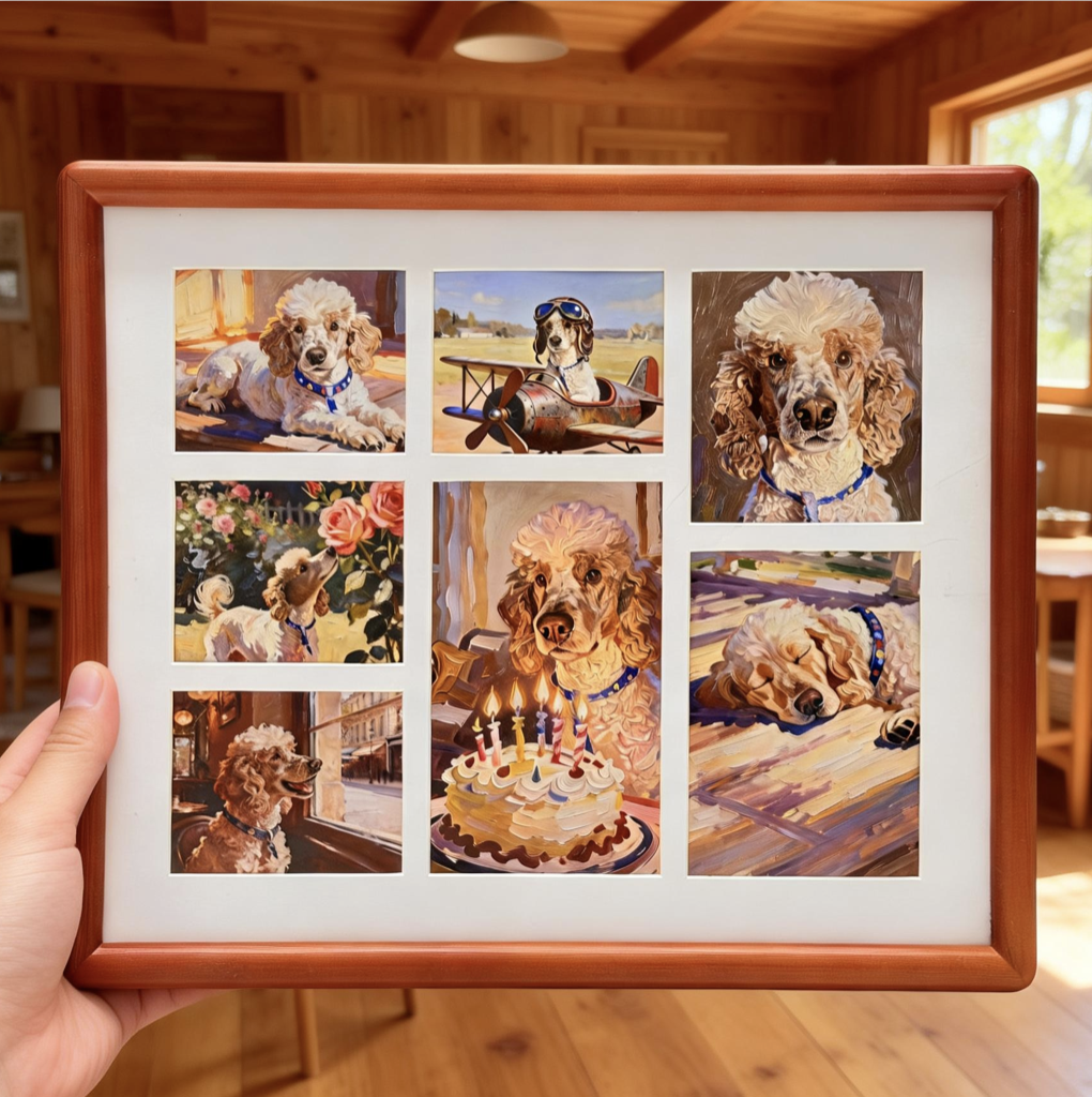 Great Memory Pet Portrait –for One Pet