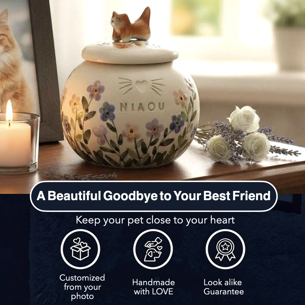 Handmade Custom Ceramic Pet Urn