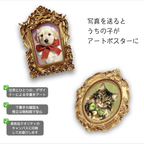 1匹用マスターデザイン・ペット肖像画